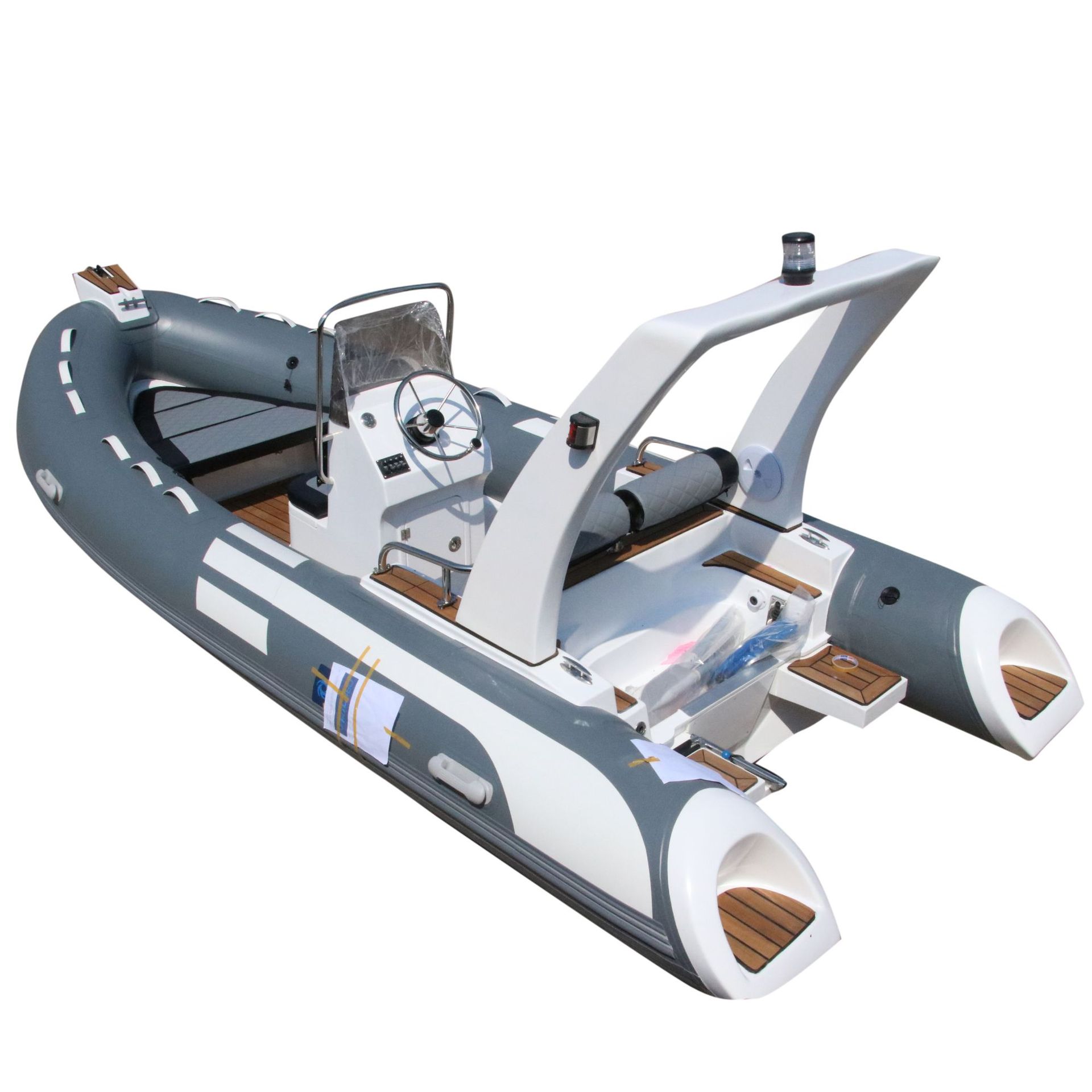 Fishing Boat Aluminum - Airo 4.8 m Heavy Duty PVC